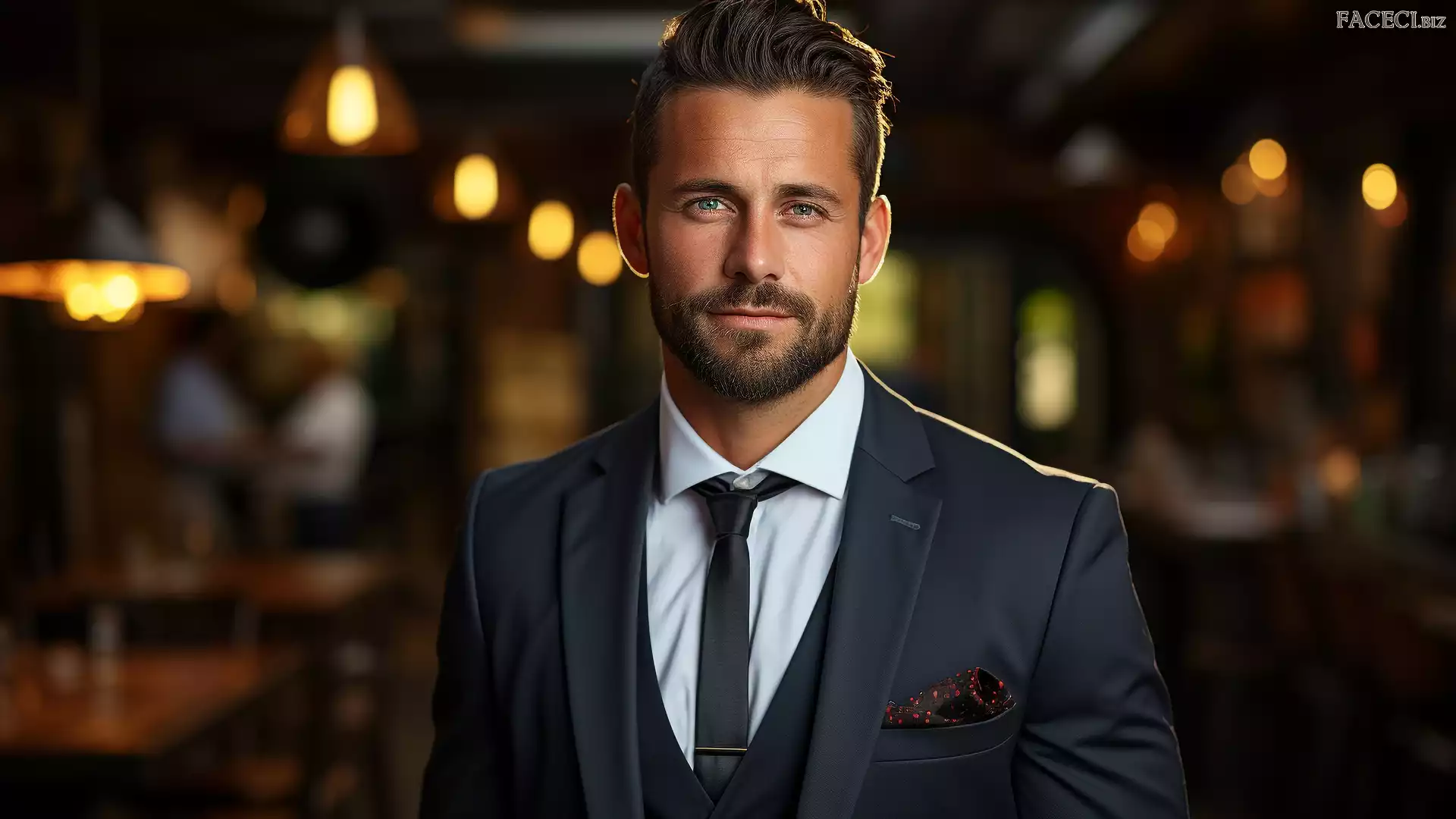 Garnitur, Mężczyzna