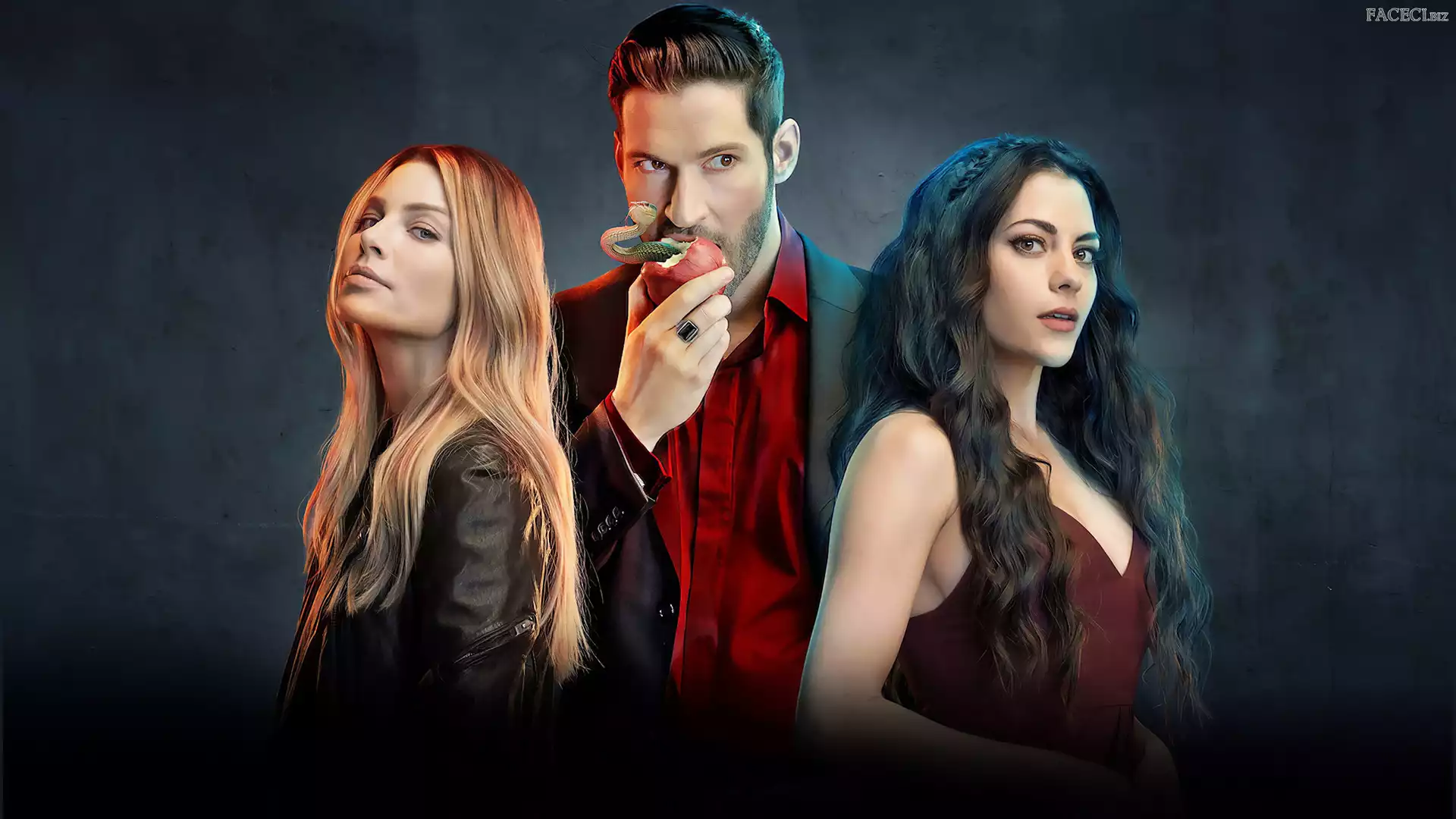 Aktorki, Tom Ellis, Lauren German, Serial, Inbar Lawi, Lucyfer, Aktor, Lucifer